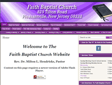 Tablet Screenshot of fbc829.org